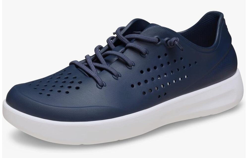 Crocs Men's Inmotion Pacer Sneakers, Walking Shoes for Men, Navy/White, 6